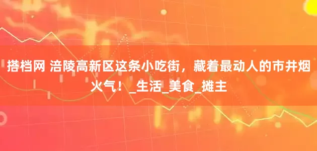 搭档网 涪陵高新区这条小吃街，藏着最动人的市井烟火气！_生活_美食_摊主